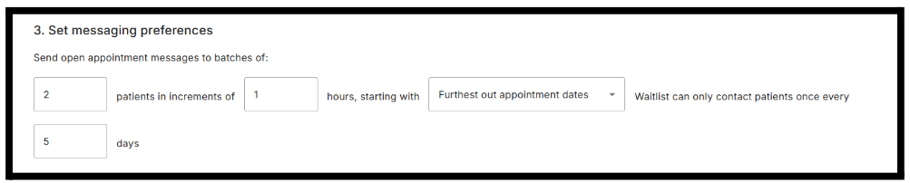Set Messaging Preferences
